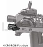 MRFL-MC CAA Gearup 4 in 1 Flashlight, Pistol Mount & Clip