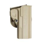 Z8070 IMI Defense One Piece Paddle Holster for 1911 .45 ACP Commander Pistols (9mm/.38 Super &10mm Auto)