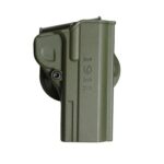Z8070 IMI Defense One Piece Paddle Holster for 1911 .45 ACP Commander Pistols (9mm/.38 Super &10mm Auto)