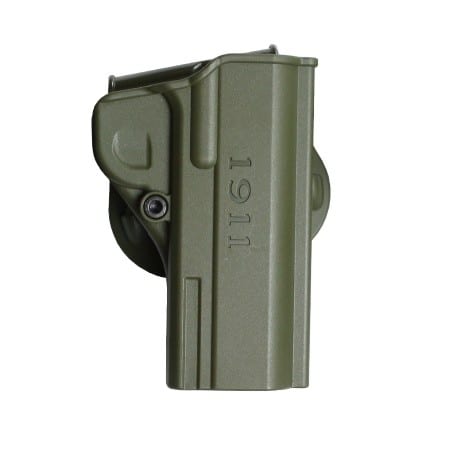 Z8070 IMI Defense One Piece Paddle Holster for 1911 .45 ACP Commander Pistols (9mm/.38 Super &10mm Auto)