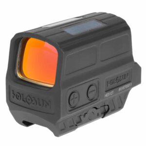 Holosun HE512T-RD Red Dot / Circle Dot Reflex Sight With Solar Panel and Titanium