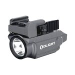 Olight Baldr Mini Flashlight with Adjustable Sliding Rail, Lithium Polymer Battery, White Light & Green Beam