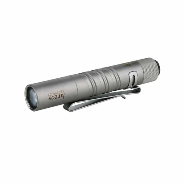 Olight i3T EOS Slim Tail Switch Flashlight with LED & TIR Optic Lens and Dual Direction Pocket Clip