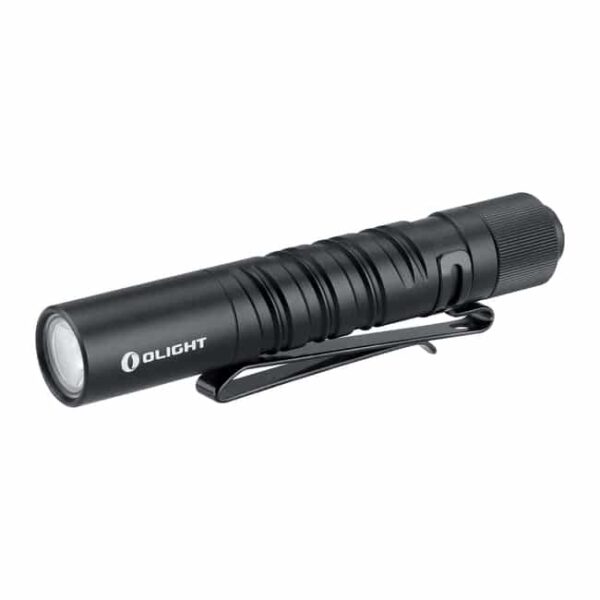 Olight i3T EOS Slim Tail Switch Flashlight with LED & TIR Optic Lens and Dual Direction Pocket Clip