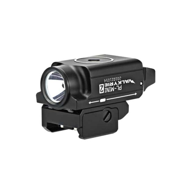 Olight PL-MINI 2 Valkyrie Weaponlight with Adjustable Rail, Max 600 Lumens & Magnetic USB Cable Charging