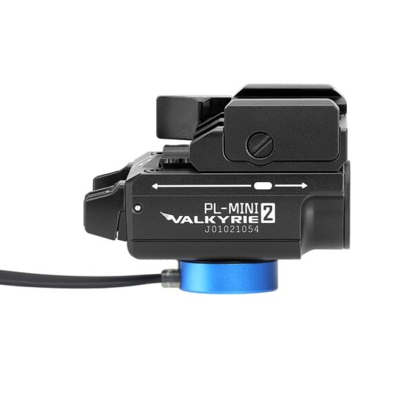 Olight PL-MINI 2 Valkyrie Weaponlight with Adjustable Rail, Max 600 Lumens & Magnetic USB Cable Charging