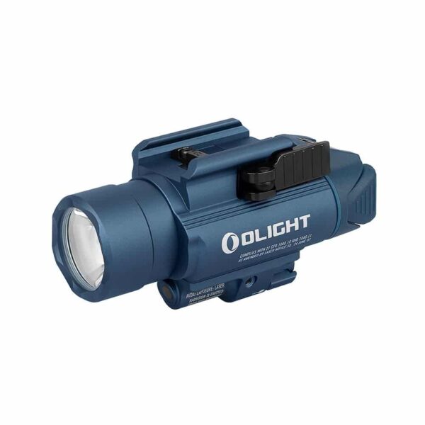 Olight Baldr Pro Lighting Tool with Green Laser & White LED for Picatinny/Glock Rail (Max Output of 1350 Lumens)