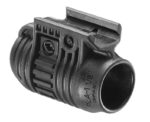 PLA 1.125' FAB Flashlight Picatiny Rail Adaptor 1.125 Diameter