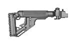 UAS-AK FAB Tactical Folding Buttstock for AKM 47