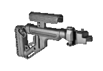 UAS-AK FAB Tactical Folding Buttstock for AKM 47