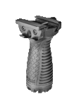 RSG FAB Rubberized Stout Grip with Cap Extension and Side Picatinny Rail