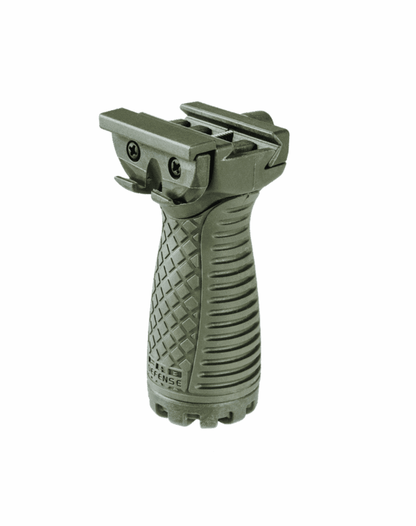 RSG FAB Rubberized Stout Grip with Cap Extension and Side Picatinny Rail