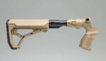 FAB Defense Mossberg 500 Buttstock that is Folding and Collapsible With Shock Absorber And Pistol Grip - AGMF500-FKSB