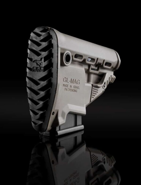GL-MAG Fab Defense M4 Survival Buttstock With Built In Mag Carrier For 5.56 Magazines