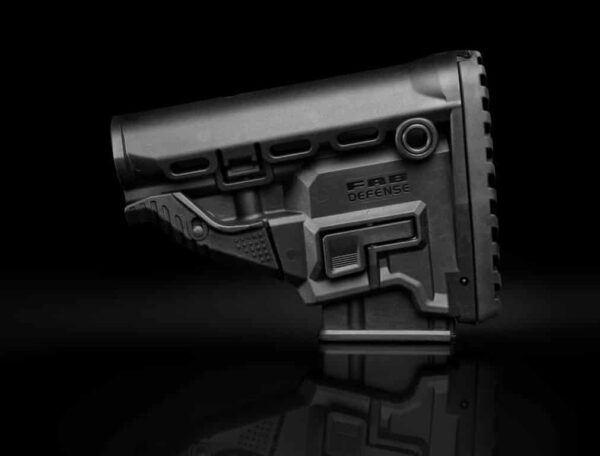 GL-MAG Fab Defense M4 Survival Buttstock With Built In Mag Carrier For 5.56 Magazines