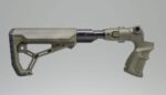 FAB Defense Mossberg 500 Buttstock that is Folding and Collapsible With Shock Absorber And Pistol Grip - AGMF500-FKSB