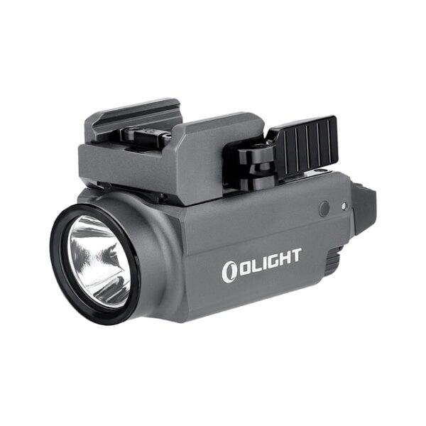 Olight Baldr S Flashlight With Adjustable Sliding Rail, Lithium Polymer Battery, White Light & Green Laser Beam