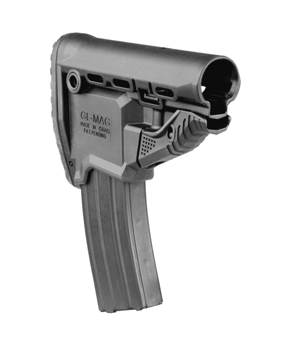 GL-MAG Fab Defense M4 Survival Buttstock With Built In Mag Carrier For 5.56 Magazines