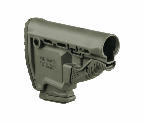 GL-MAG Fab Defense M4 Survival Buttstock With Built In Mag Carrier For 5.56 Magazines
