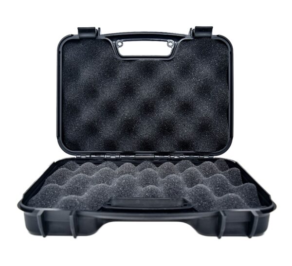 Kiro Premium Gun Owners bundle - Handgun Case, Cleaning Kit, Eye Protection & Gun Belt