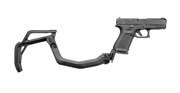 Fab Defense Cobra Glock Stock - Best Tactical Folding Stock For Glock 17, 19, 19x, 22, 23, 24, 25, 31, 32, 34, 35, 45