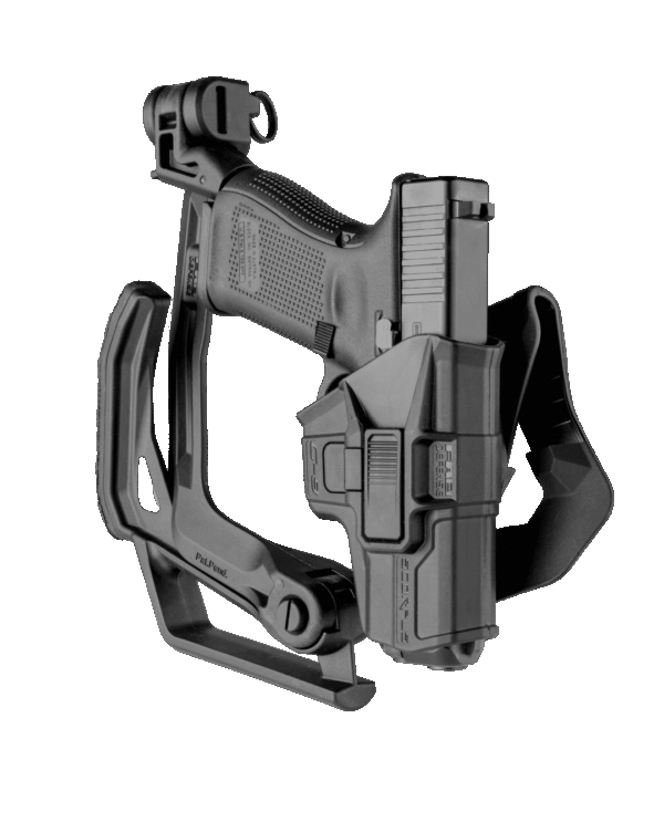 Fab Defense Cobra Glock Stock - Best Tactical Folding Stock For Glock 17, 19, 19x, 22, 23, 24, 25, 31, 32, 34, 35, 45
