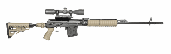 M4-SVD SB Fab Defense Side Folding and Collapsible Buttstock with Shock Absorber Kit for SVD