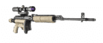 M4-SVD SB Fab Defense Side Folding and Collapsible Buttstock with Shock Absorber Kit for SVD