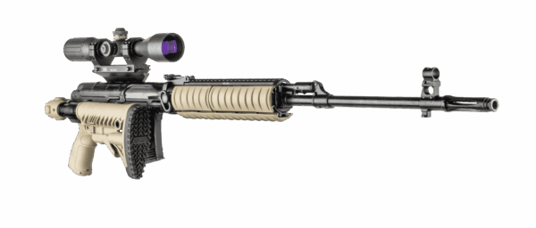 M4-SVD SB Fab Defense Side Folding and Collapsible Buttstock with Shock Absorber Kit for SVD