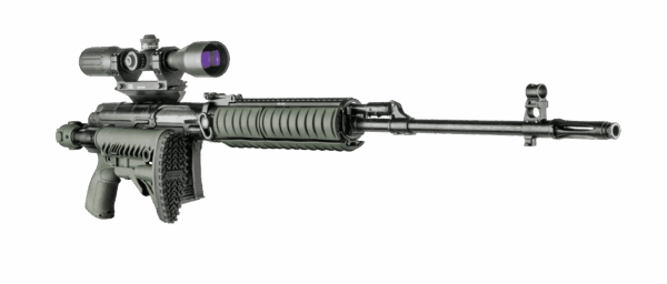 M4-SVD SB Fab Defense Side Folding and Collapsible Buttstock with Shock Absorber Kit for SVD