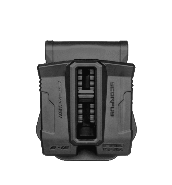 Fab Defense Double Magazine Pouch for Makarov Magazines (Paddle+Belt) - PS-Makarov