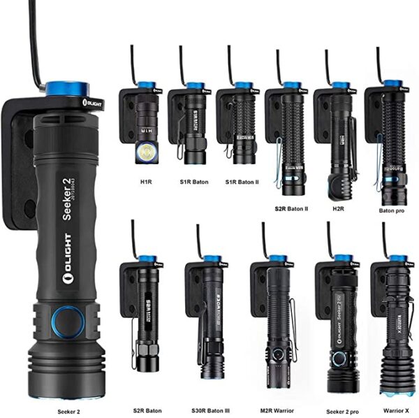Olight L Dock Kit Works for Seeker 2 Pro, Seeker 2, Warrior X PRO etc.