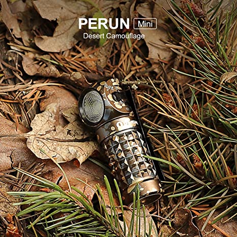 Olight Perun mini Flashlight KIT with USB Magnetic Recharge & Max Output of 1,000 Lumens (NO DESERT TAN PRICE)