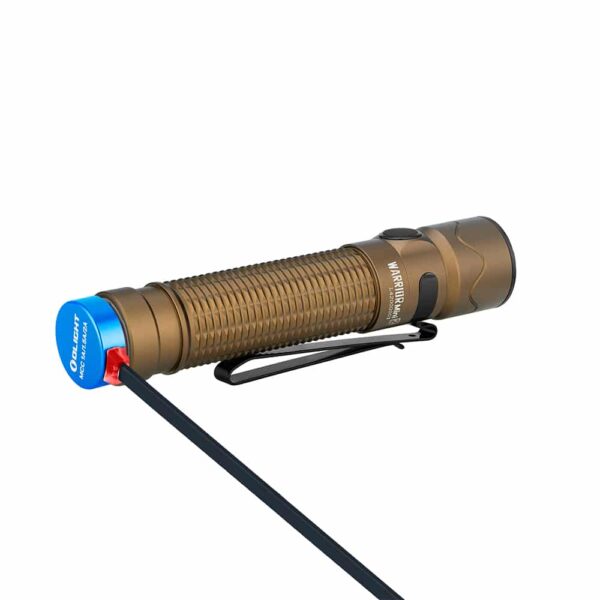 Olight Warrior Mini 2 Flashlight with a Rechargeable Lithium Battery & Max output of 1,750 Lumens