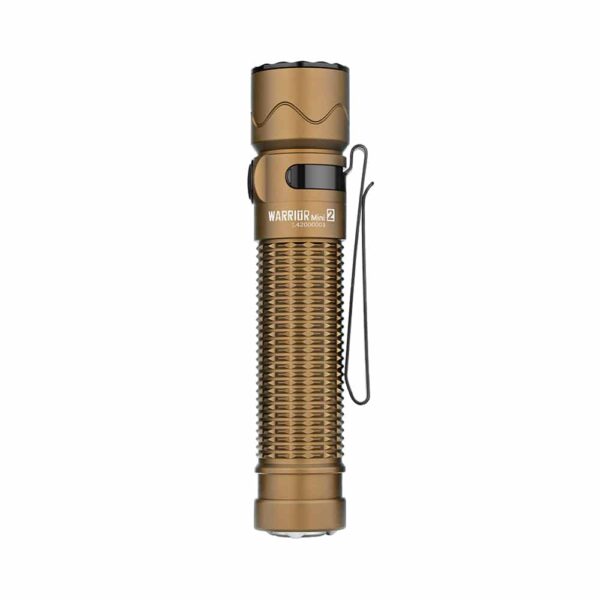 Olight Warrior Mini 2 Flashlight with a Rechargeable Lithium Battery & Max output of 1,750 Lumens
