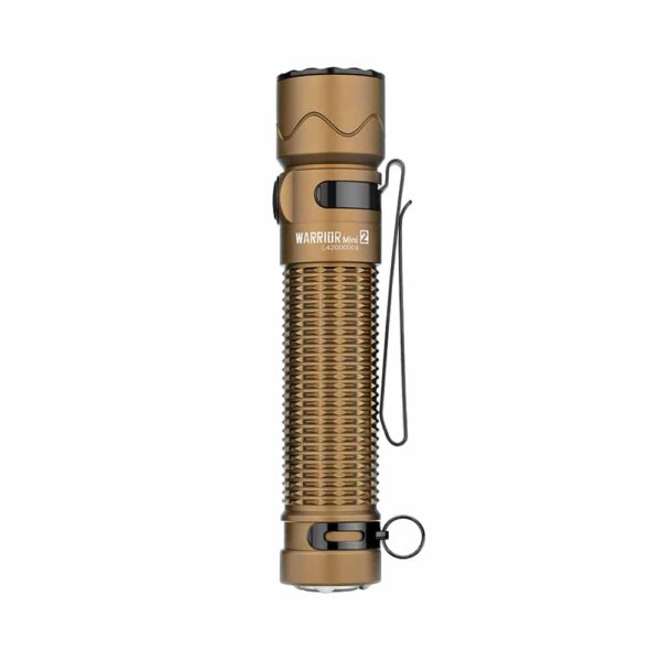 Olight Warrior Mini 2 Flashlight with a Rechargeable Lithium Battery & Max output of 1,750 Lumens