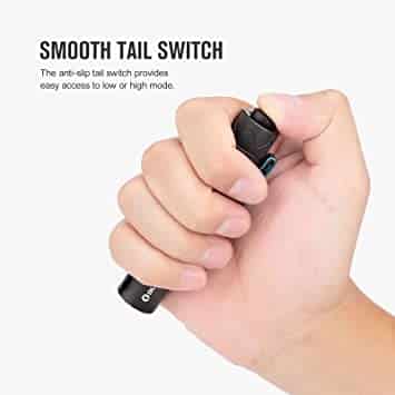 Olight I5R EOS 350 Lumens Rechargeable Tail-Switch LED Flashlight