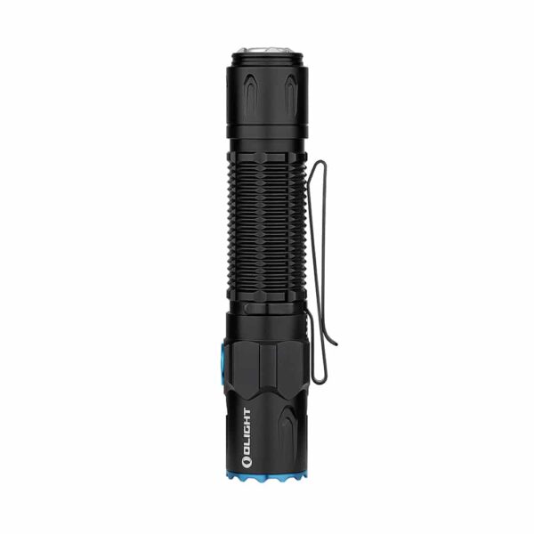 To be discontinued from  2022-5-1 - Olight Warrior 3 2300 Lumens Dual Switches Tactical Flashlight, Powered by Customized Battery (Warrior 3-BLK)