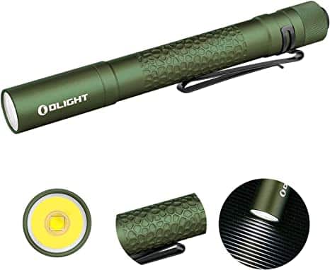 Olight I5T Plus 550 Lumens EDC Flashlight, Pebble Version Pocket Flashlights