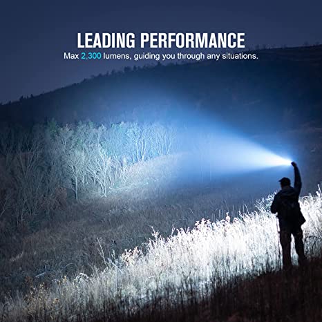 Olight Warrior 3S 2300 Lumens Rechargeable Tactical Flashlight