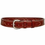 KIRO MOAB-DS - Mother of All Belts Dress Stitched - Premium, Heavy Duty, Handmade Leather Belt for Gun Carry