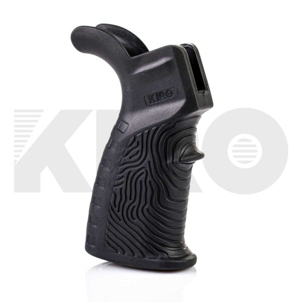 RBG15 – Rubberized Battle Grip for AR15 with Beavertail & Sealed Compartment